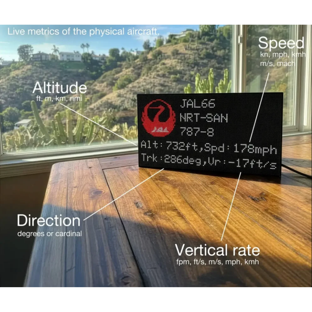 FlightWall - Mini Flight Tracking LED - Image 2